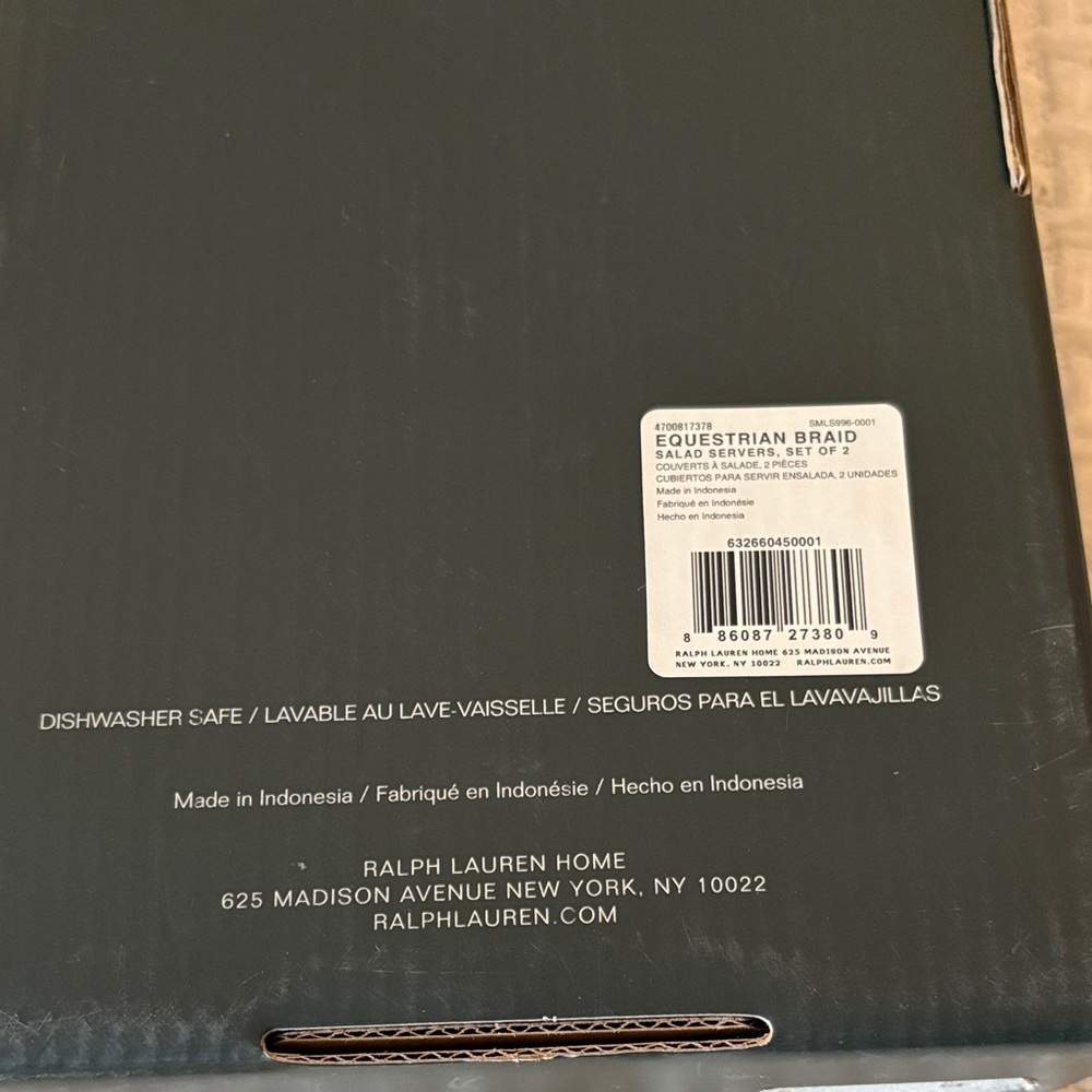 Brand New Ralph Lauren Silver Salad Servers Set No Longer Sold in Stores! - Picture 4 of 9